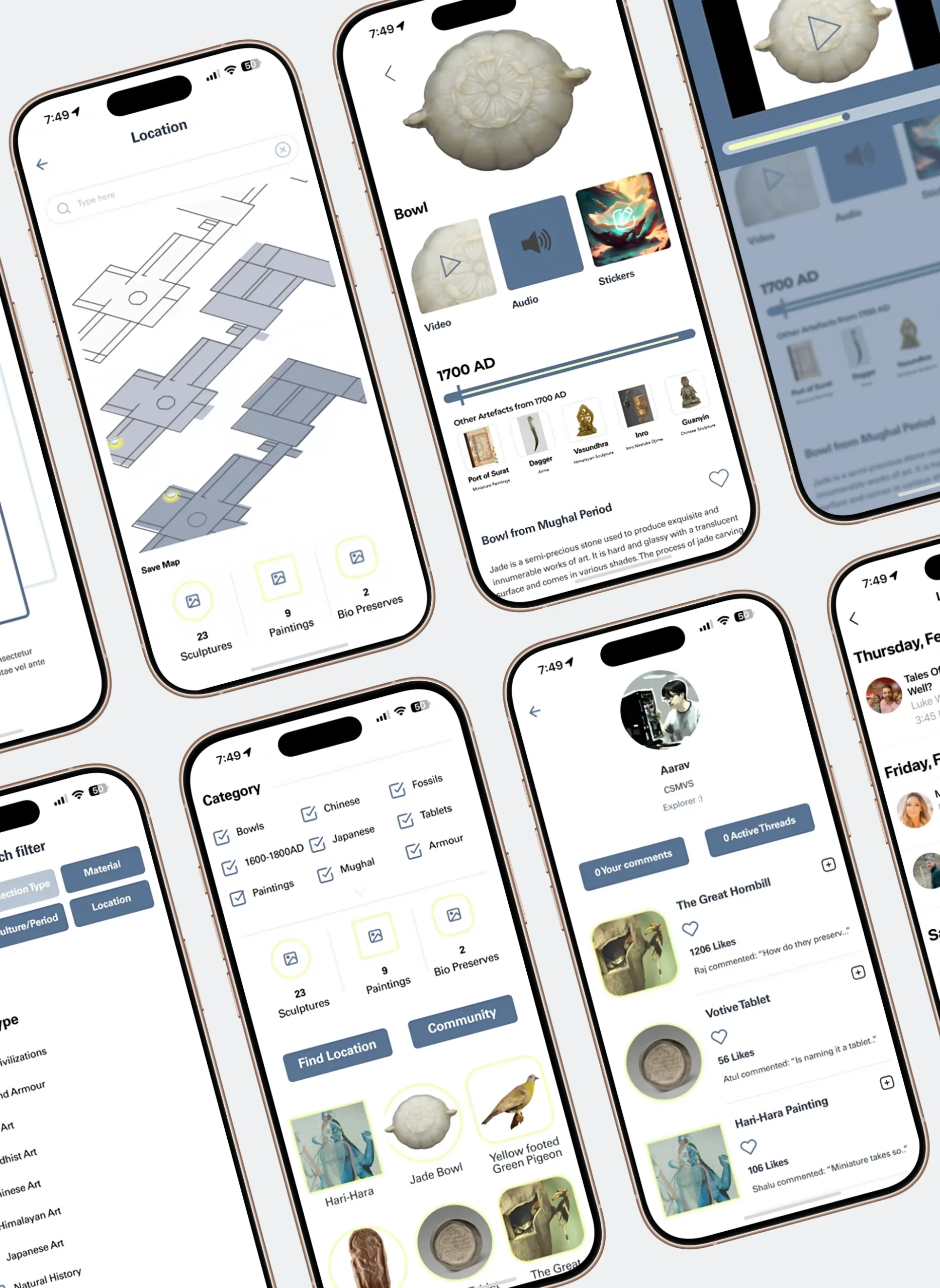 Artelligent AI museum navigation app overview