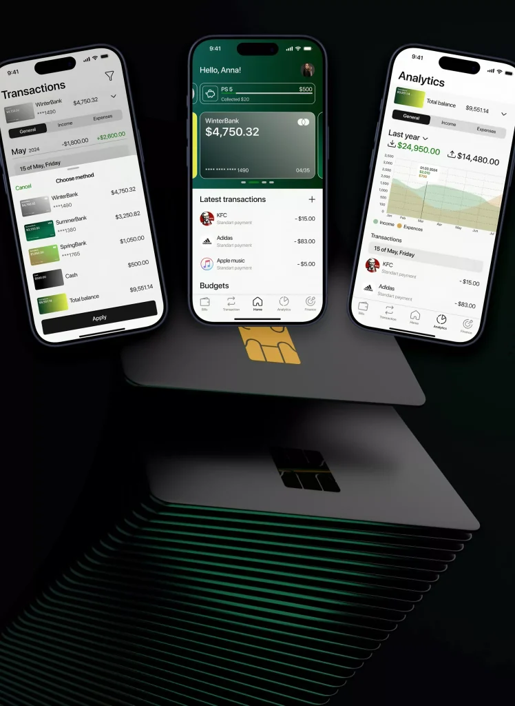 Finanless fintech digital wallet app overview