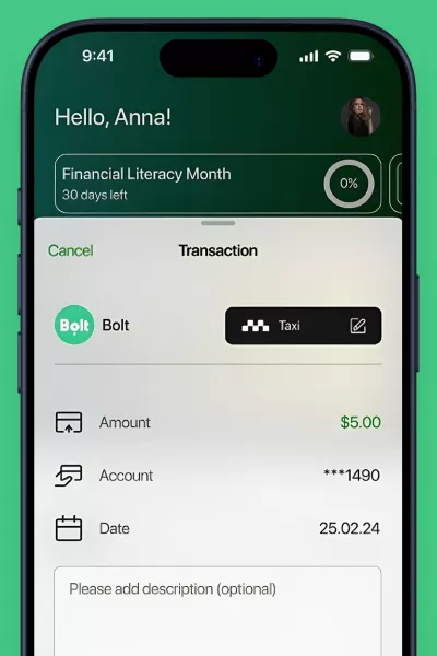 Finanless financial analytics and insights