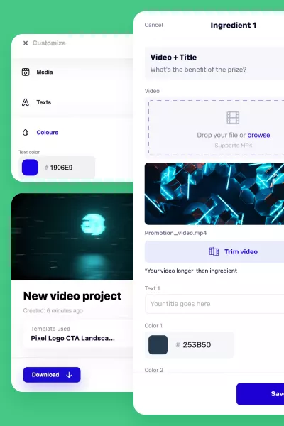 Viddyoze SaaS platform architecture