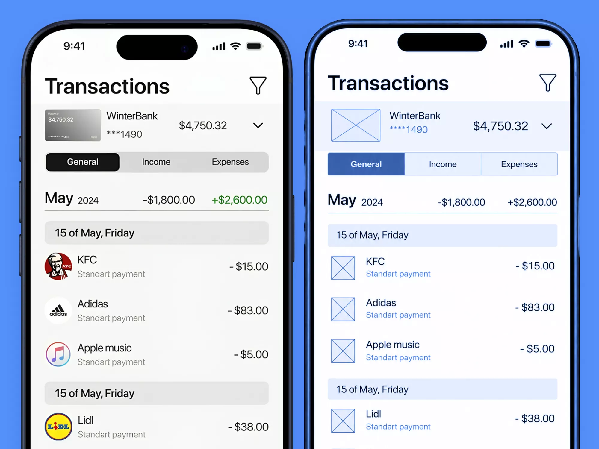 Finanless seamless user experience