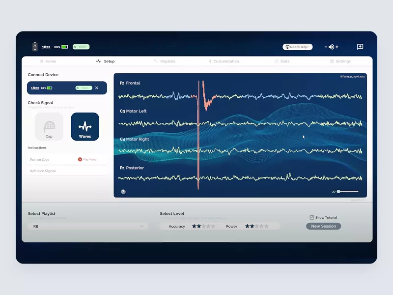 i-BrainTech unified cognitive athletic training platform