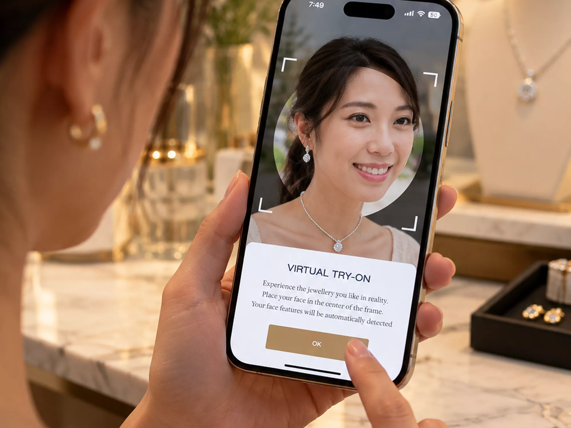 Chaumet app virtual try-on